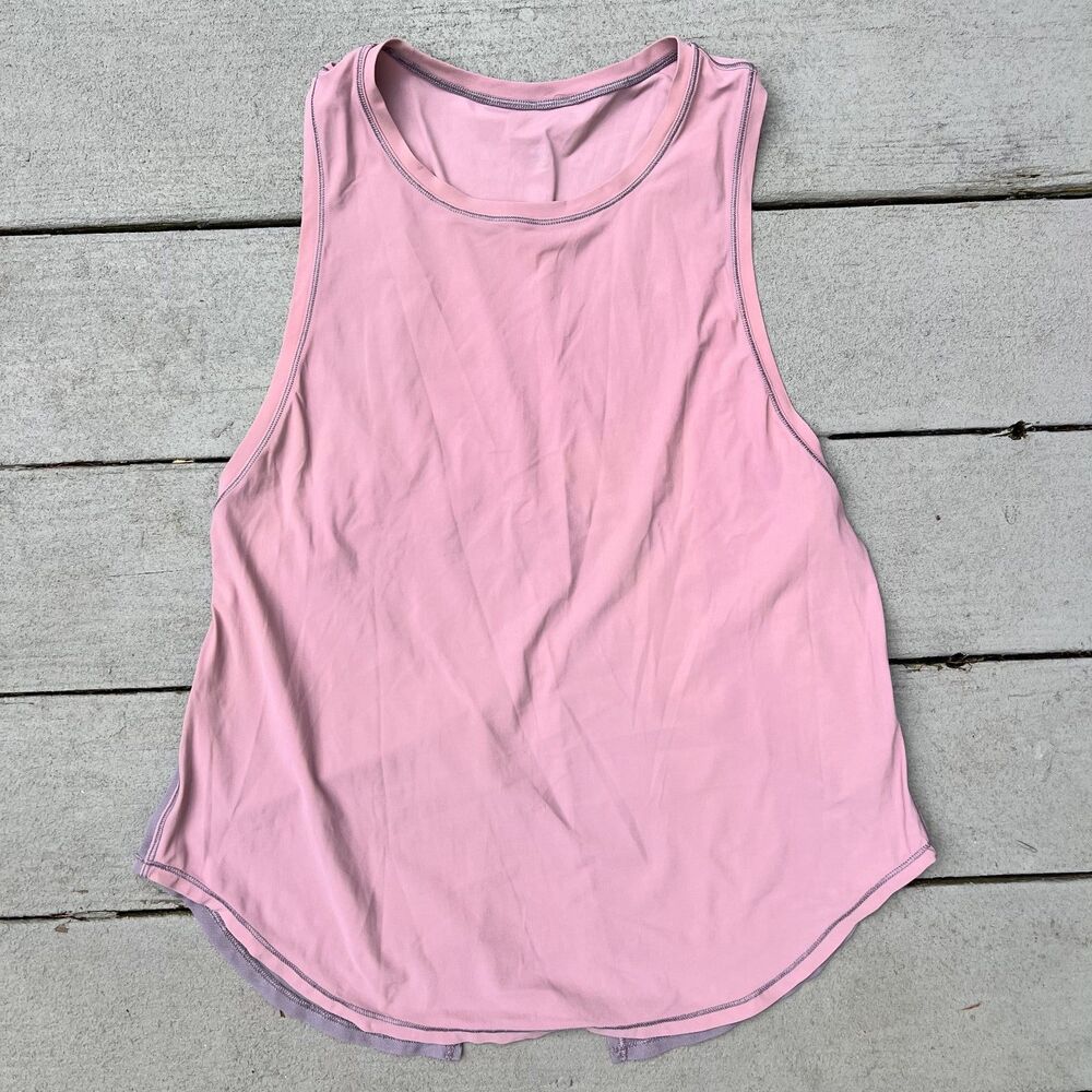 Lululemon Pink Tank Top Woman's-Size M